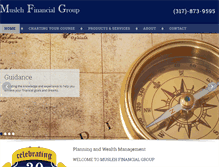 Tablet Screenshot of muslehfinancialgroup.com